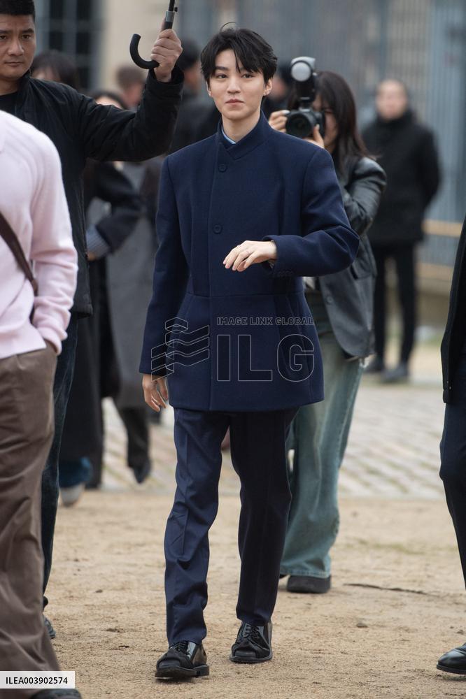 PFW Dior Homme Arrivals