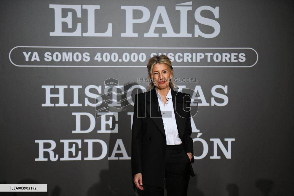 EL PAÍS celebrates 400,000 subscribers with a special event in CaixaForum