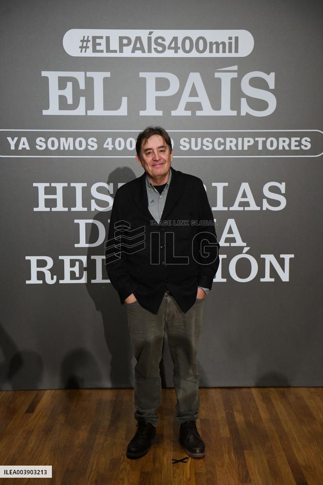 EL PAÍS celebrates 400,000 subscribers with a special event in CaixaForum