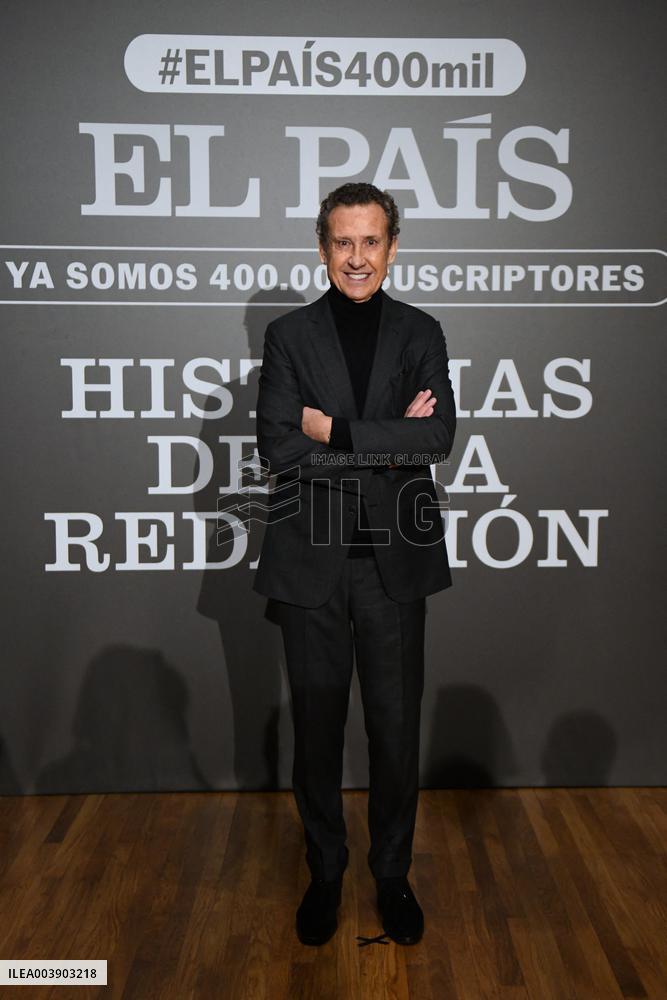 EL PAÍS celebrates 400,000 subscribers with a special event in CaixaForum
