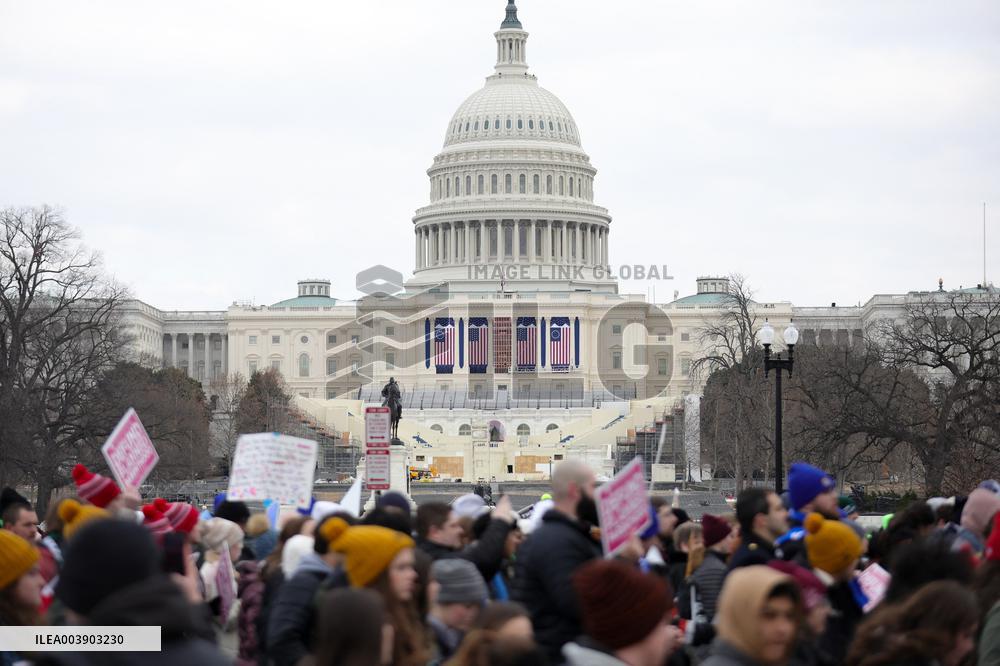 Anti-Abortion Protest - Washington