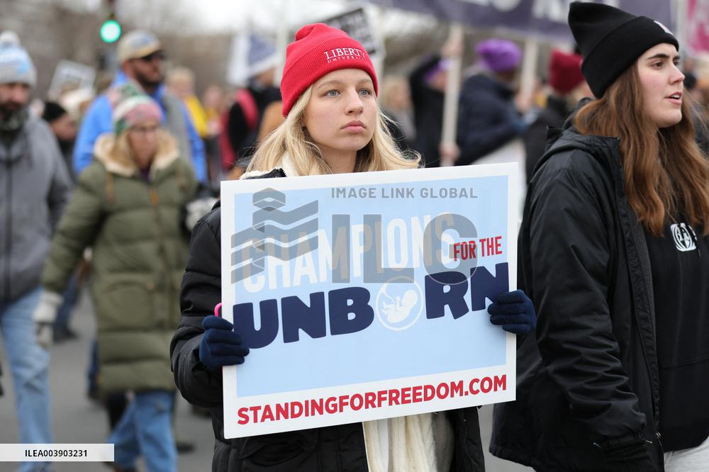 Anti-Abortion Protest - Washington