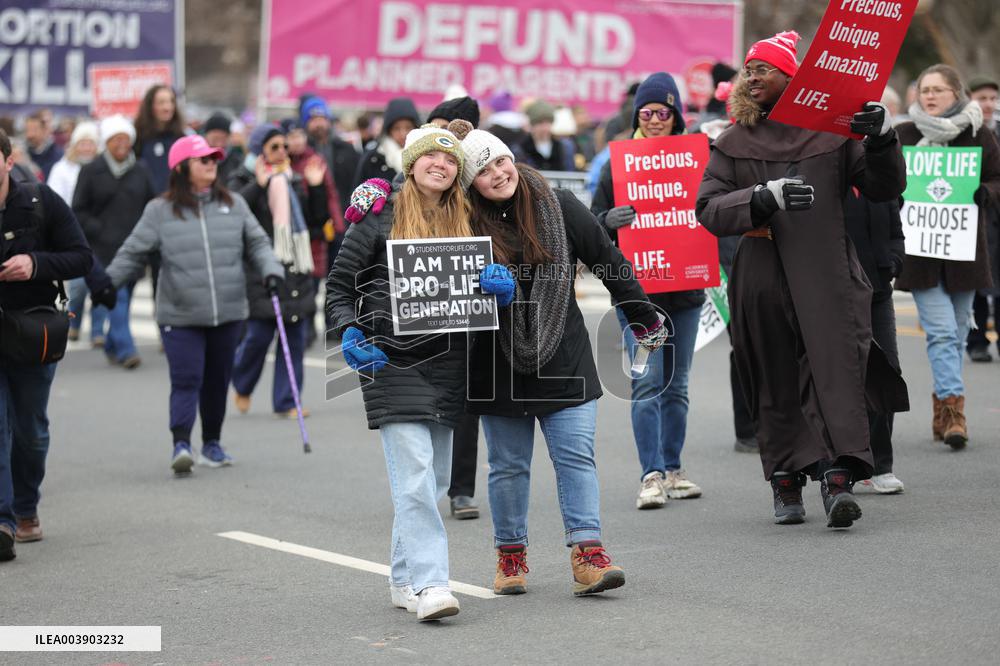 Anti-Abortion Protest - Washington