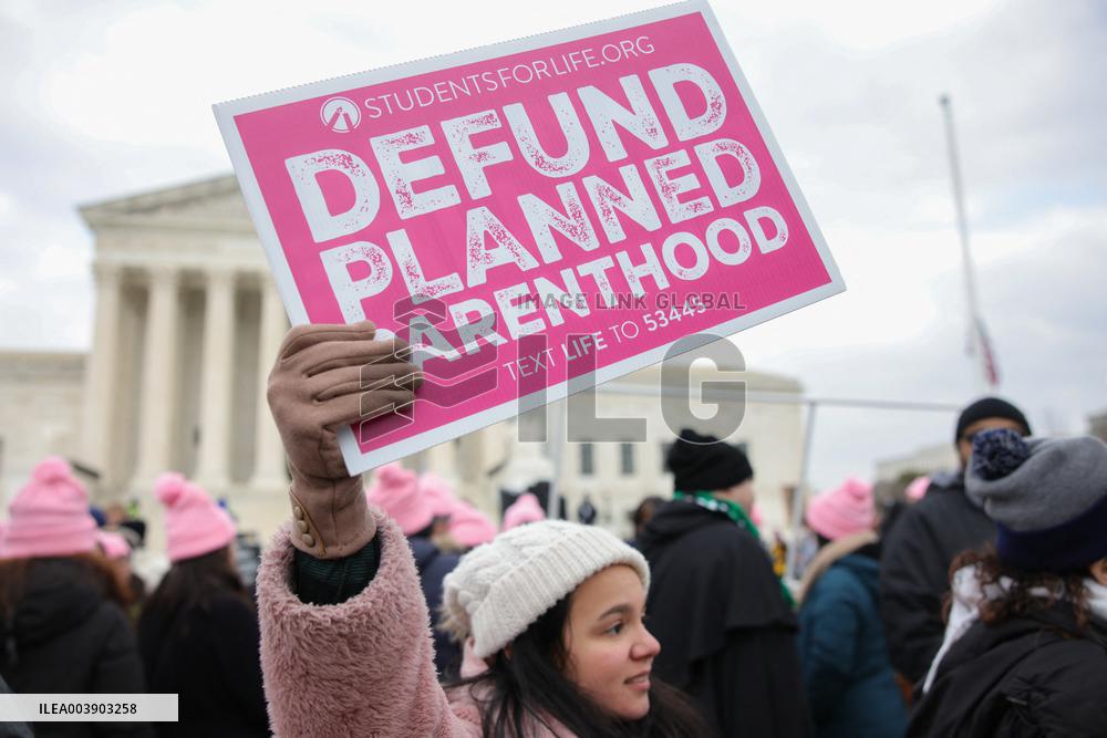 Anti-Abortion Protest - Washington