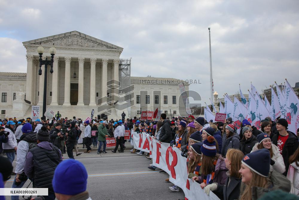Anti-Abortion Protest - Washington