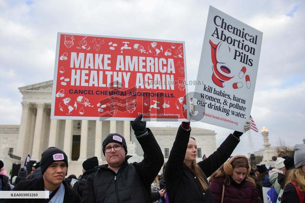 Anti-Abortion Protest - Washington