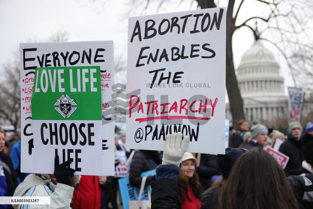 Anti-Abortion Protest - Washington