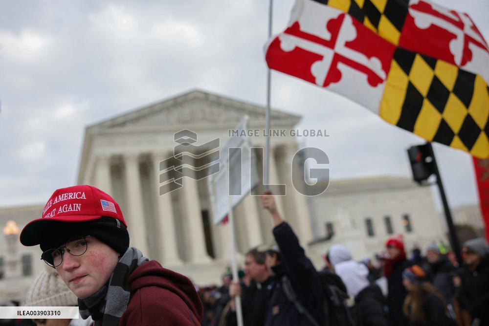 Anti-Abortion Protest - Washington