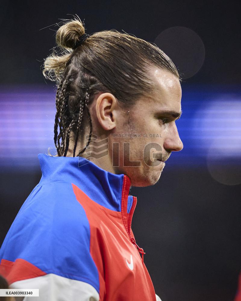 Antoine Griezmann during Champions League 2024/2025 match - Madrid