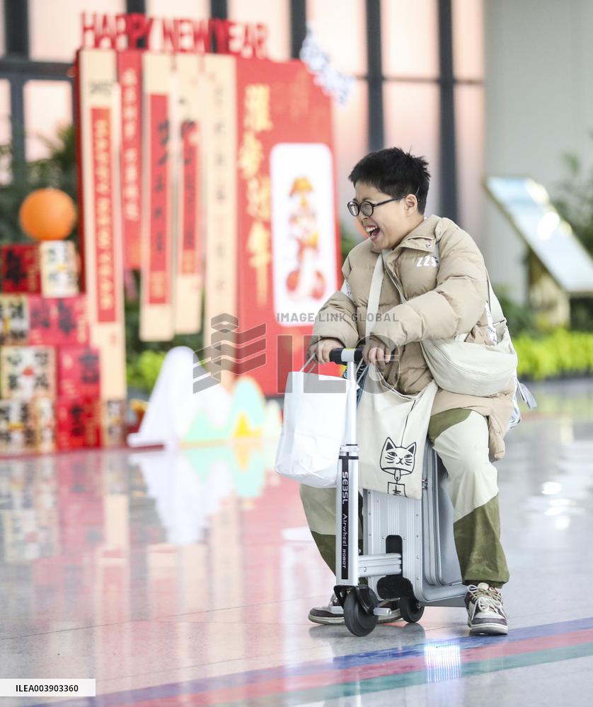 Spring Festival Holiday Return Peak in Huai'an