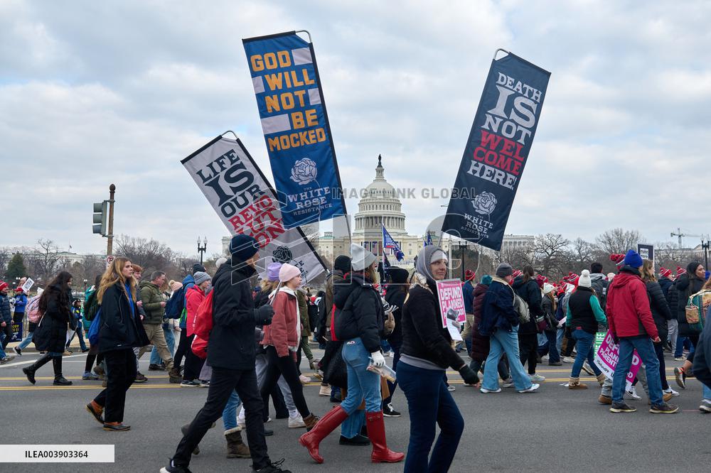 Anti-Abortion Protest - Washington