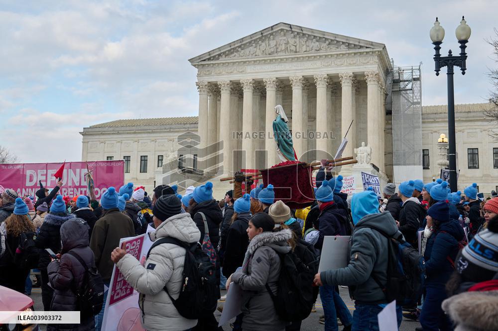 Anti-Abortion Protest - Washington