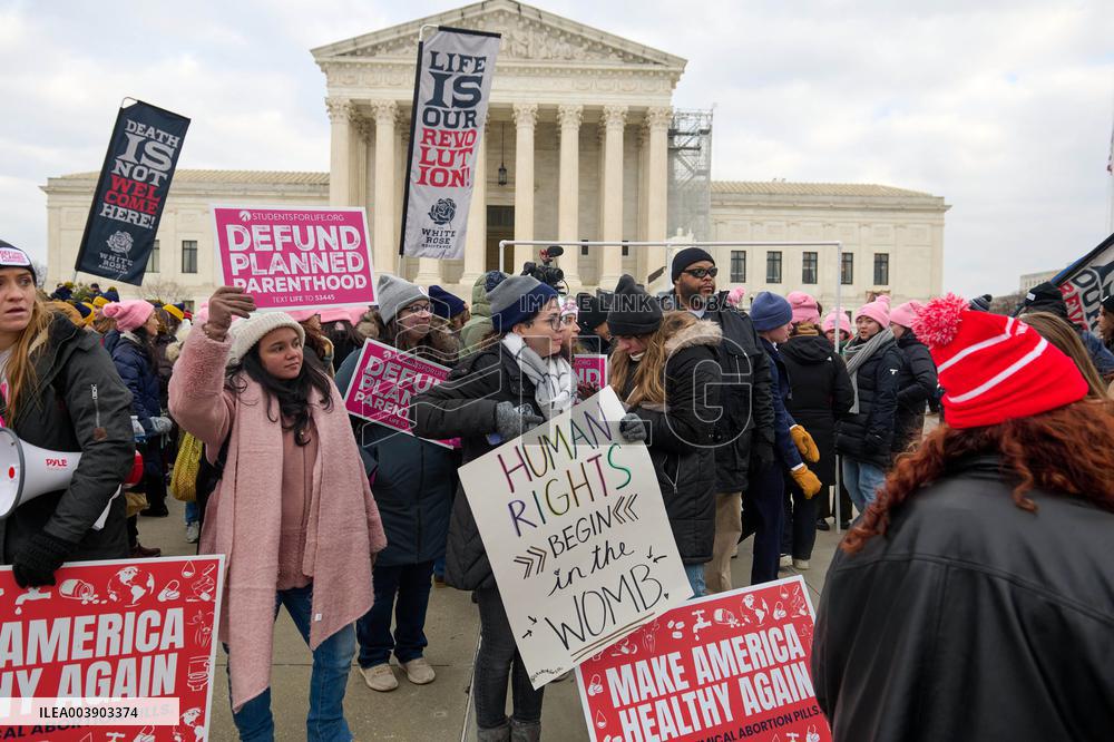 Anti-Abortion Protest - Washington