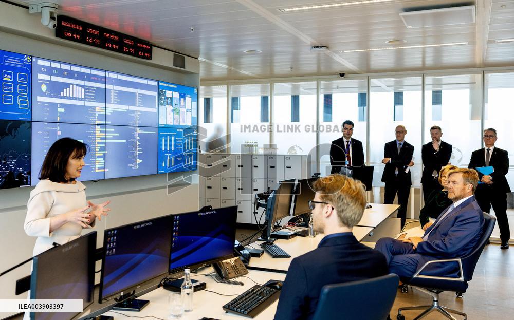 King Willem-Alexander Pays Working Visit To Europol - The Hague