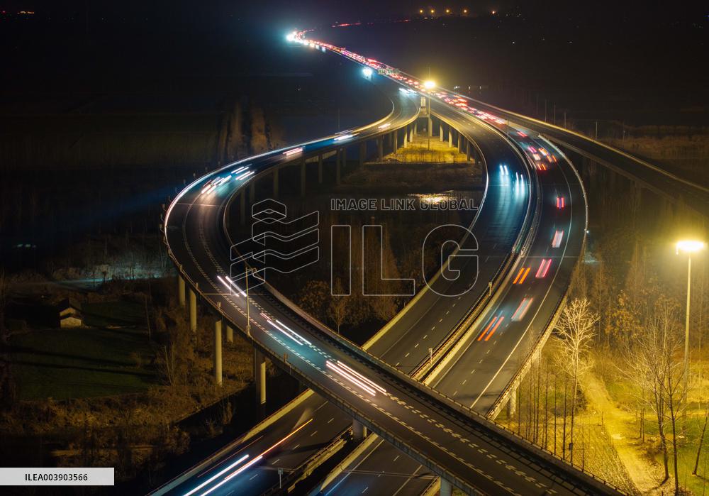 Traffic Congestion on Highways in Huai'an
