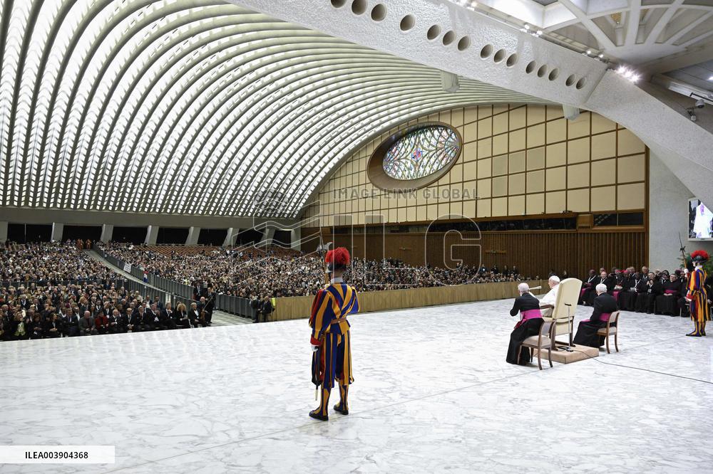 Audience on the Jubilee of the World of Communication - Vatican