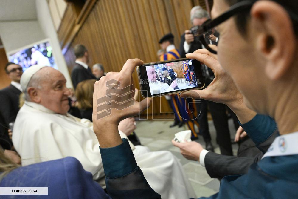 Audience on the Jubilee of the World of Communication - Vatican