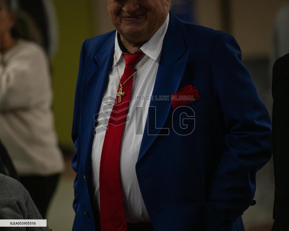 Jordan Bardella At 2025 New Year's Ceremony of Laure Lavalette - La Vallette-du-Var