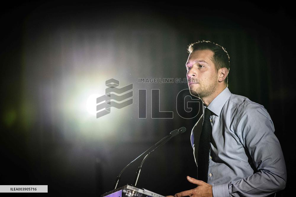 Jordan Bardella At 2025 New Year's Ceremony of Laure Lavalette - La Vallette-du-Var