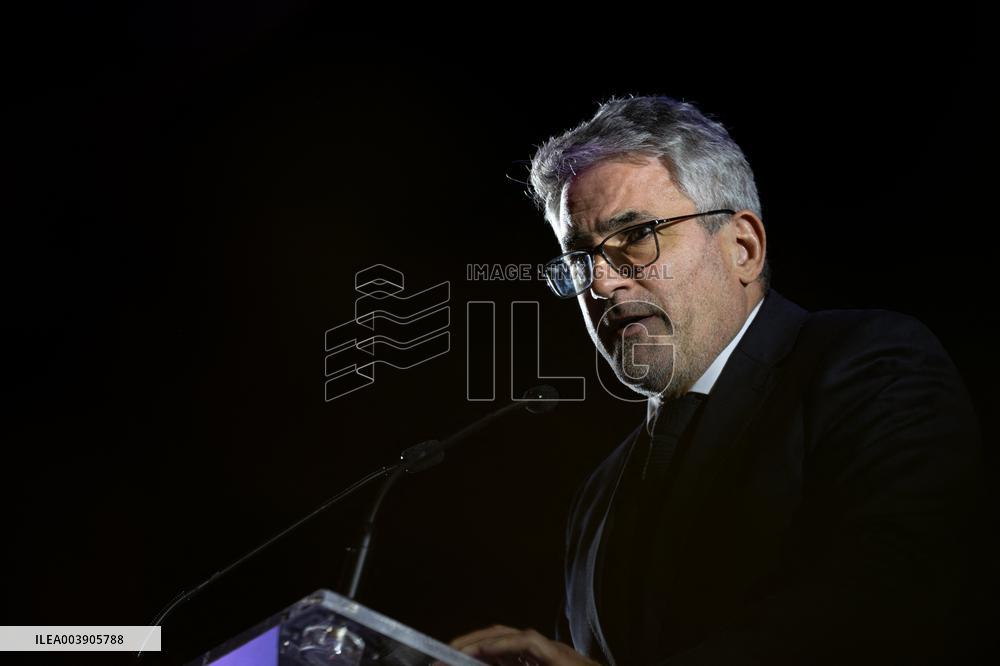 Jordan Bardella At 2025 New Year's Ceremony of Laure Lavalette - La Vallette-du-Var