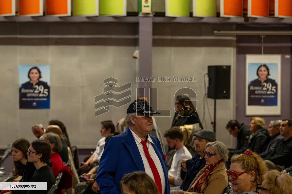 Jordan Bardella At 2025 New Year's Ceremony of Laure Lavalette - La Vallette-du-Var