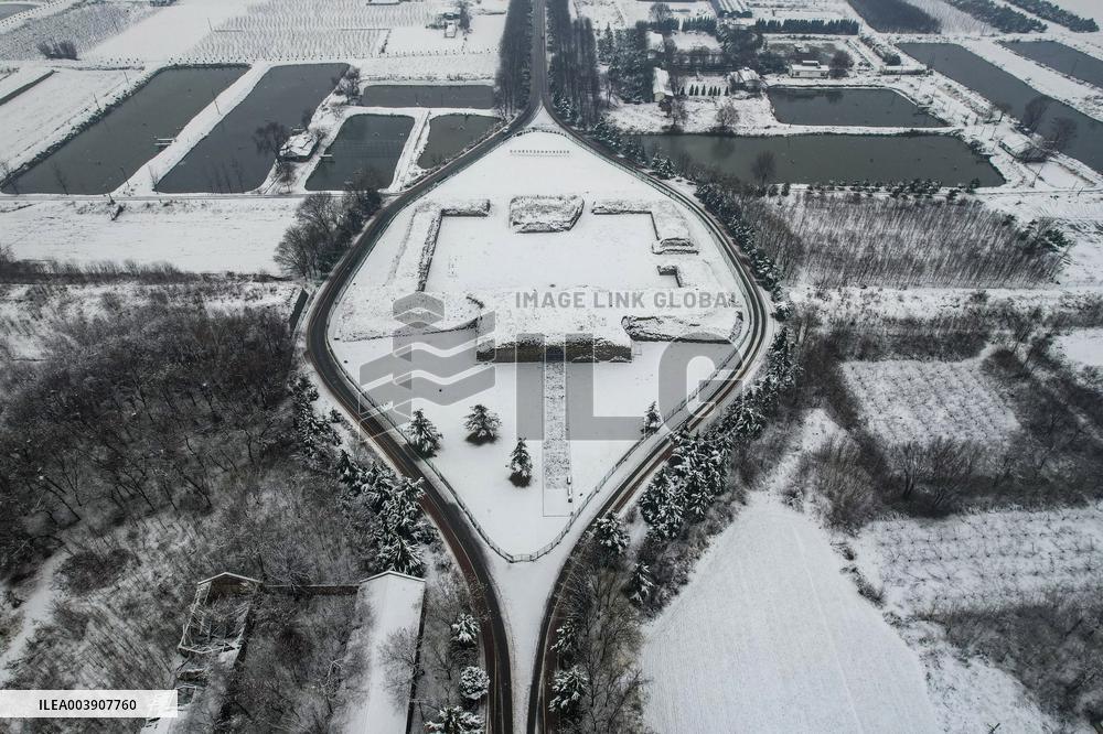 Heavy Snow Hit Yuncheng