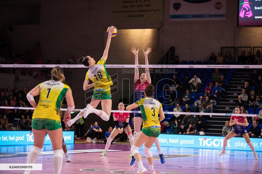 VOLLEY - Serie A1 Femminile - Cda Volley Talmassons Fvg vs Wash4Green Pinerolo