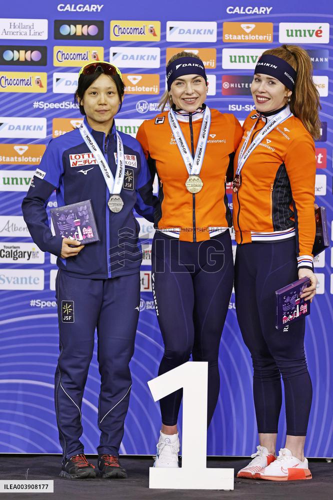 Speed skating: World Cup in Calgary