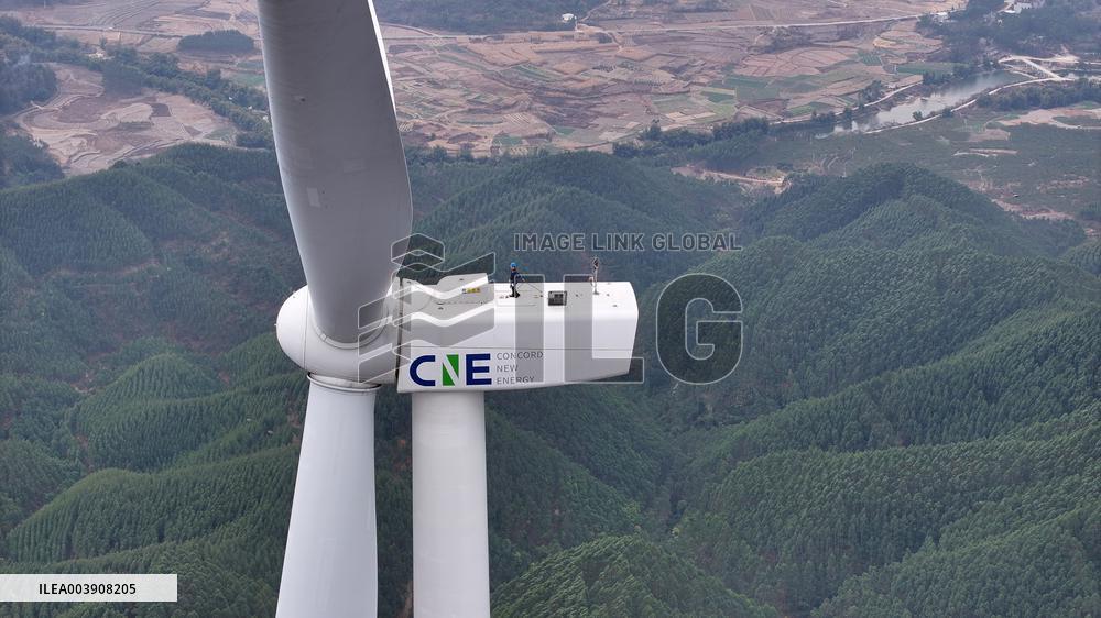 Wind And Solar Power Generation in China