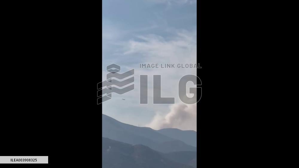 US: Border 2 Fire Continues To Threaten Communities In San Diego County