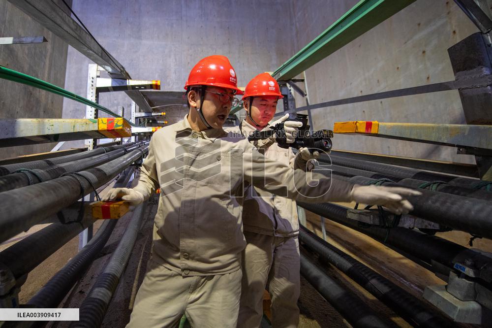 Cable Tunnel Inspection in Nanjing