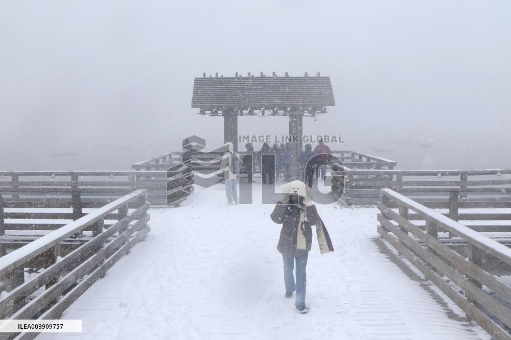 China First Cold Wave in 2025