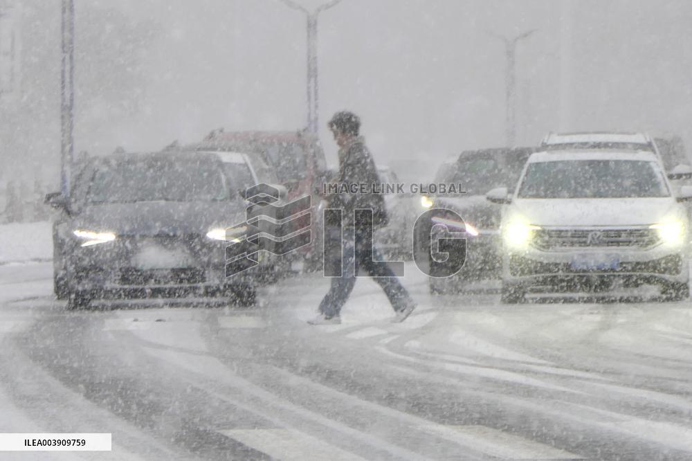 China First Cold Wave in 2025