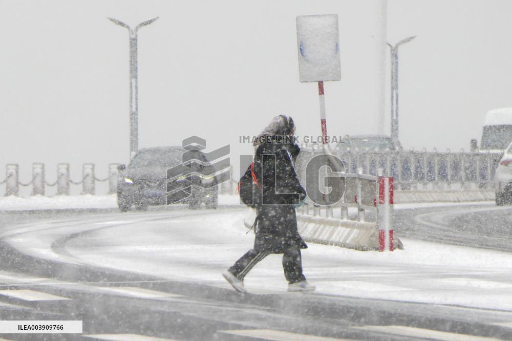China First Cold Wave in 2025