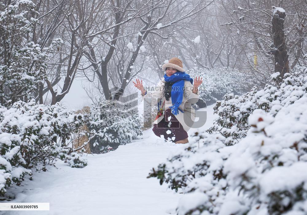 First Snow in Lianyungang