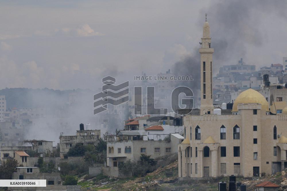 Israeli Army Continues Deadly Raid In Jenin - West Bank