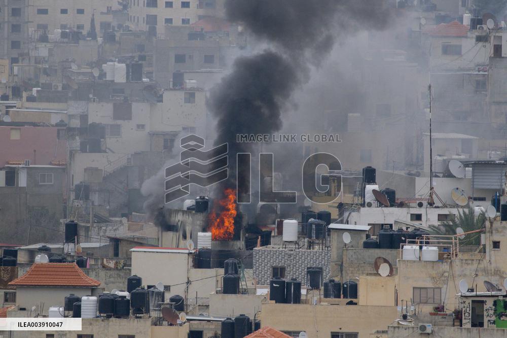 Israeli Army Continues Deadly Raid In Jenin - West Bank