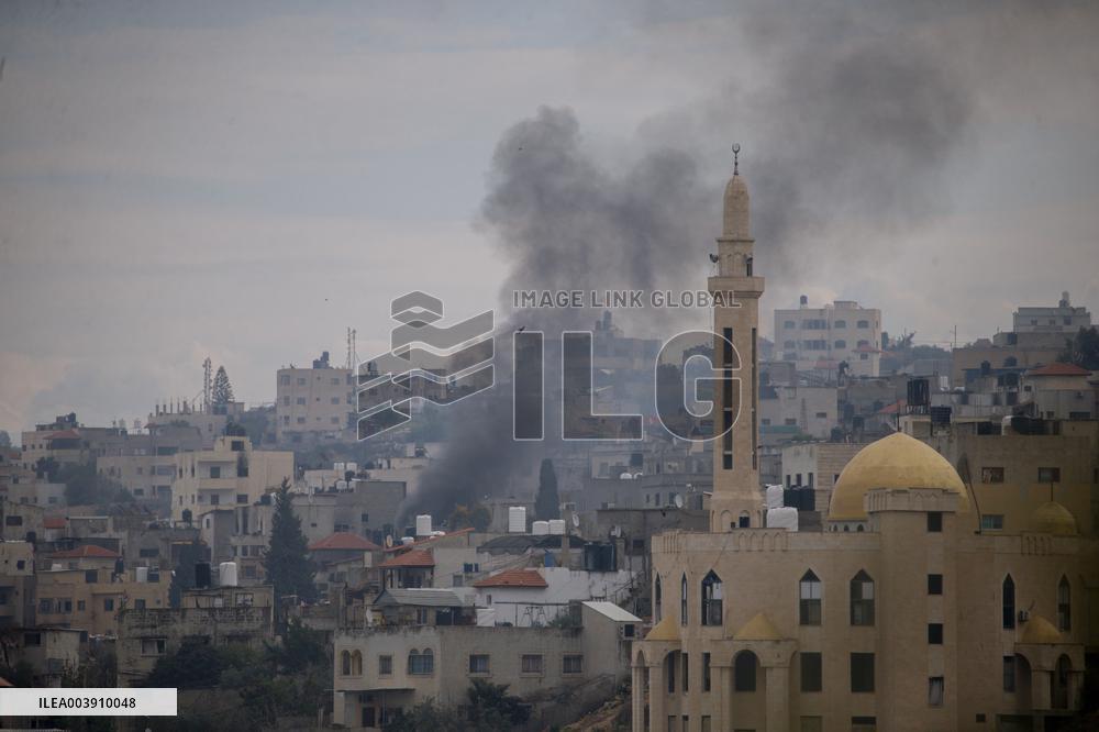 Israeli Army Continues Deadly Raid In Jenin - West Bank