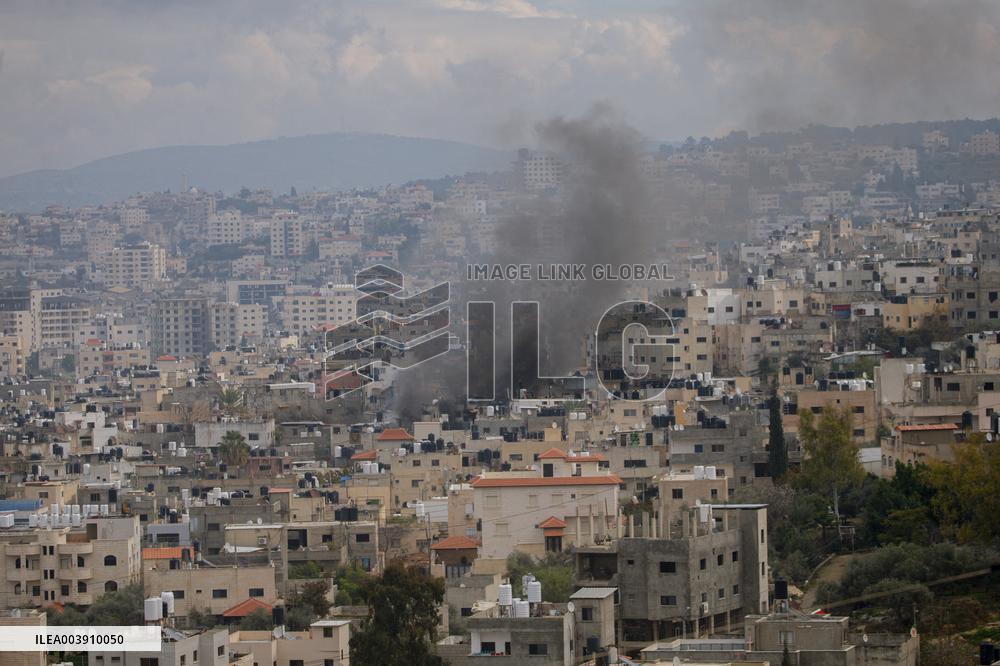 Israeli Army Continues Deadly Raid In Jenin - West Bank