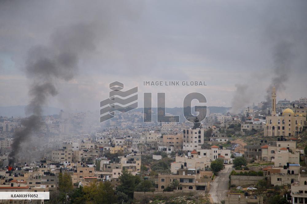 Israeli Army Continues Deadly Raid In Jenin - West Bank