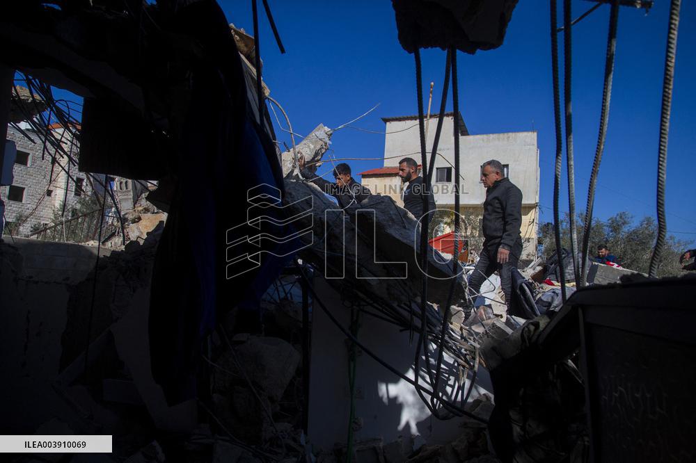 Israeli Army Forces Raid Aftermath - West Bank