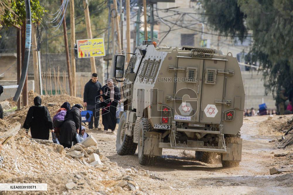 Jenin Residents Flee As Israel Destroys Homes In West Bank Operation