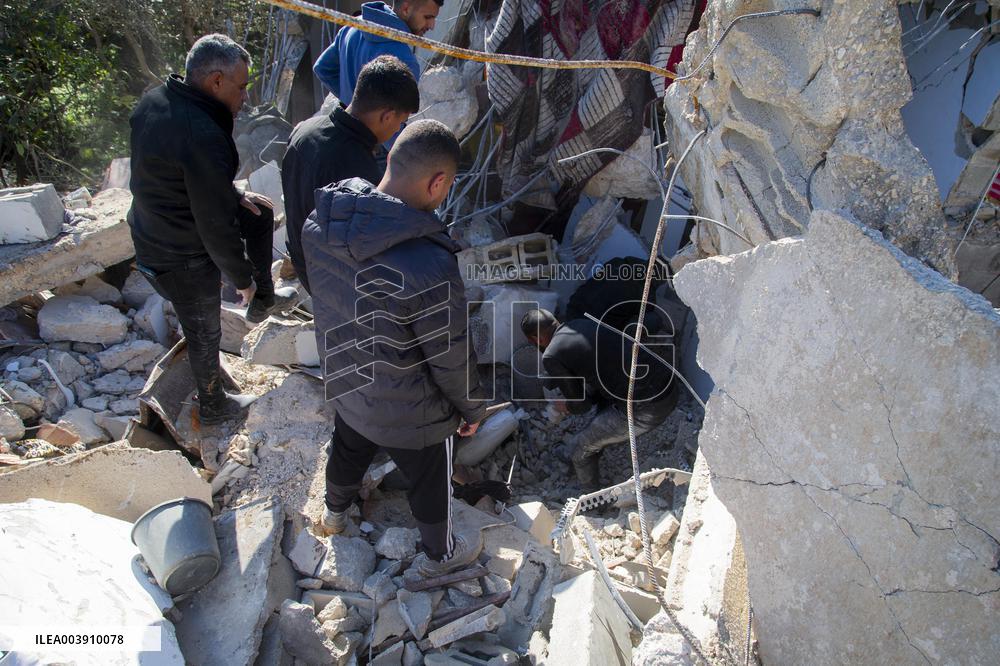 Israeli Army Forces Raid Aftermath - West Bank