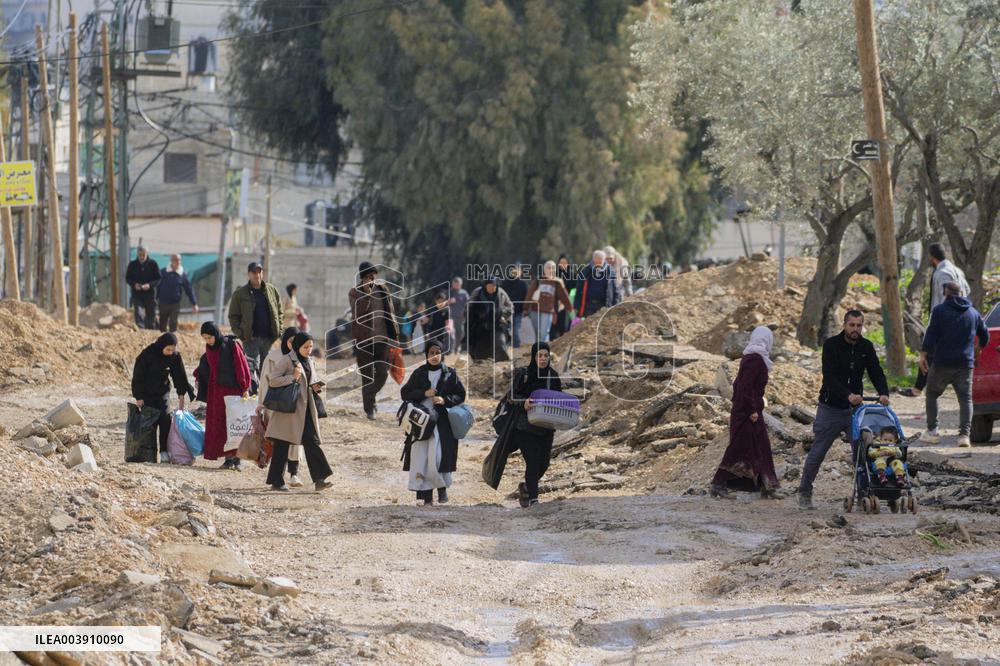 Jenin Residents Flee As Israel Destroys Homes In West Bank Operation