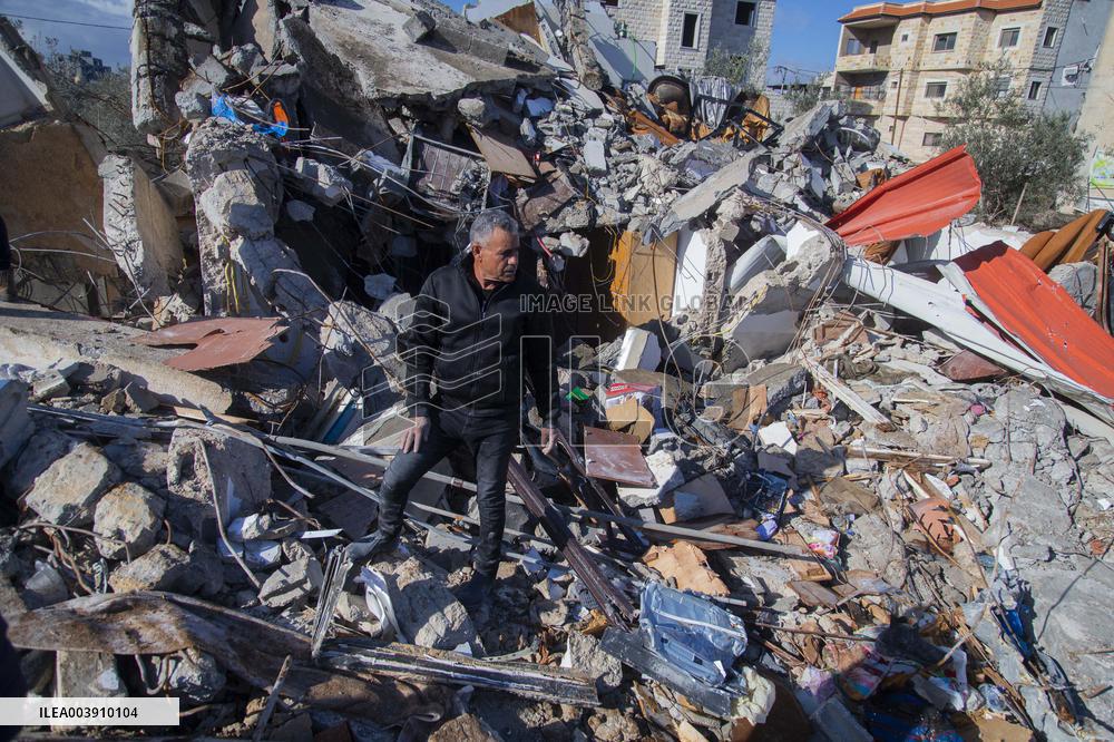 Israeli Army Forces Raid Aftermath - West Bank