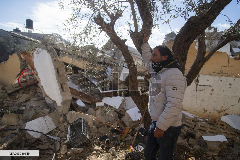 Israeli Army Forces Raid Aftermath - West Bank