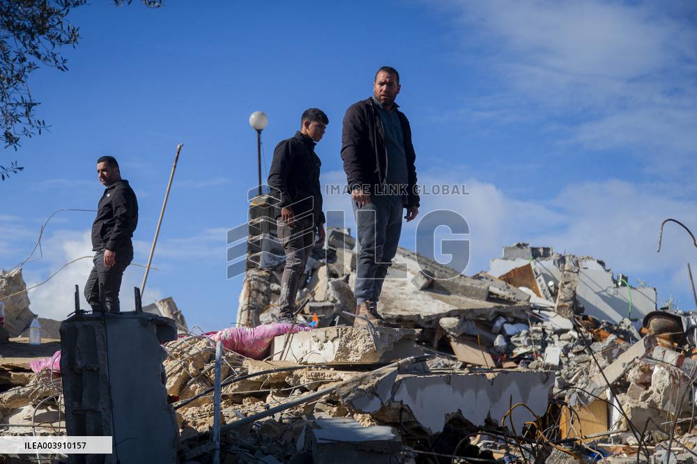 Israeli Army Forces Raid Aftermath - West Bank