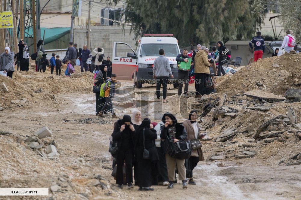 Jenin Residents Flee As Israel Destroys Homes In West Bank Operation