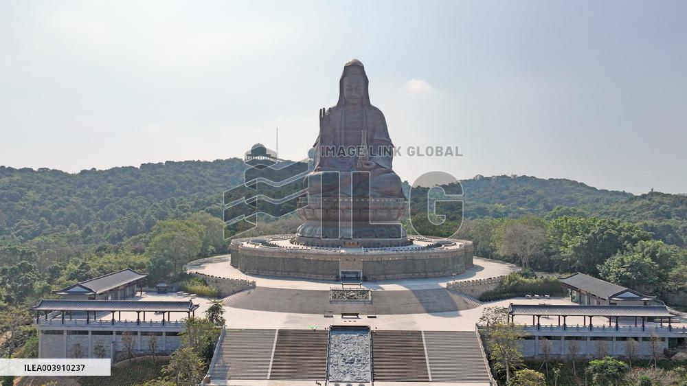 World's Highest Nanhai Guanyin Sitting Statue