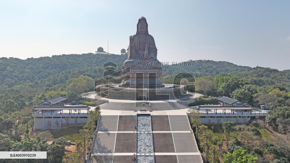 World's Highest Nanhai Guanyin Sitting Statue